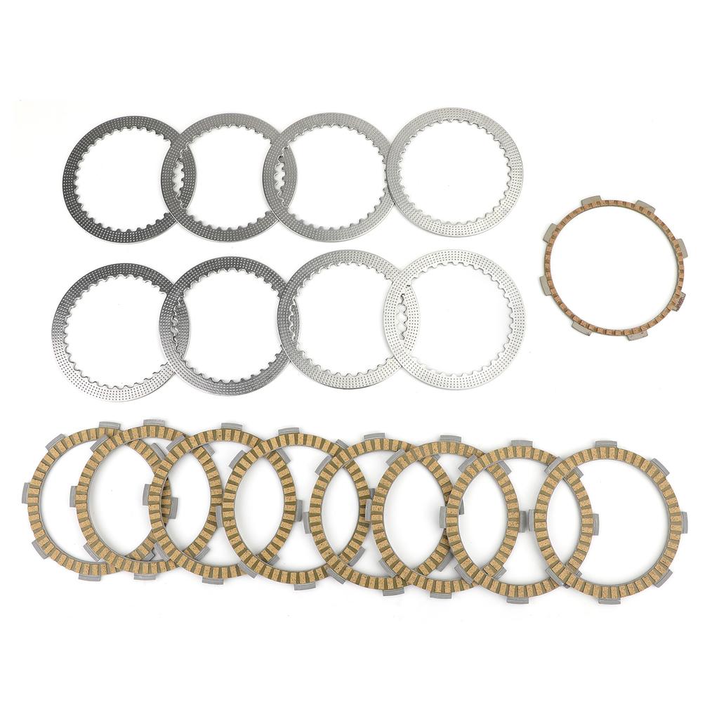 Kopplingssats Järnfriktionsplattor passar till Honda VFR400 VF500 Suzuki GSX400