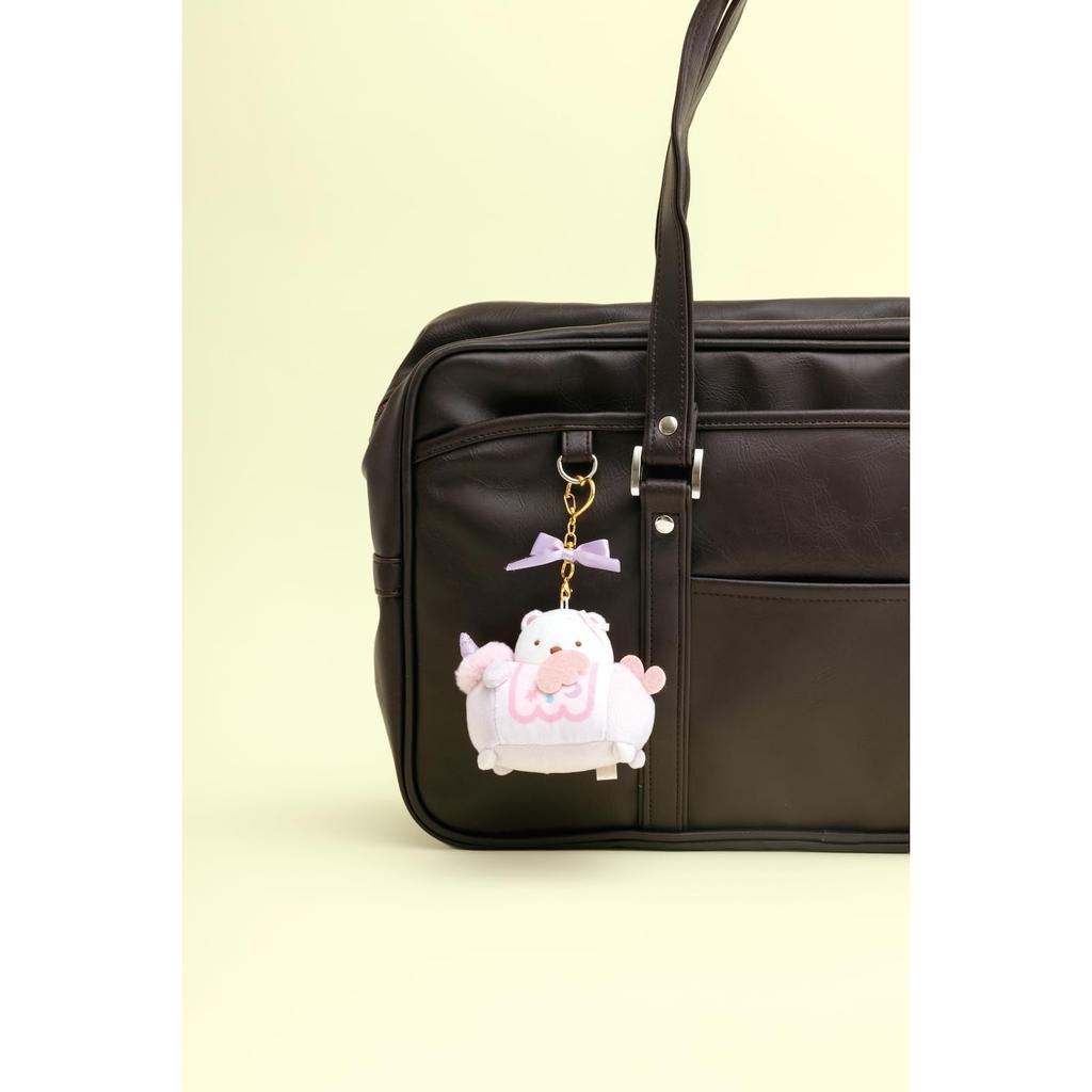 Sumikkogurashi Hängendes Plüschtier Polar H80 x B85 x T60mm San-X "Minikko Kindergarten" Spielzeug, Bär, MV23501,