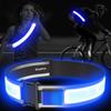 OnePro Running Light LED Belt Light Surface of Its Omnidirectional USB for Night Outdoor Reflective Prevents Nighttime Reflective Band [Longest Kind]