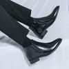 Chelsea Boots Men Trend Leather Ankle Boots Men Formal Casual Business Leather Boots For Men Winter Social Party Boots Men