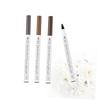 Microblading Eyebrow Pencil Set 4 Tip Waterproof Long Lasting 3D Hair Effect Brown Chestnut