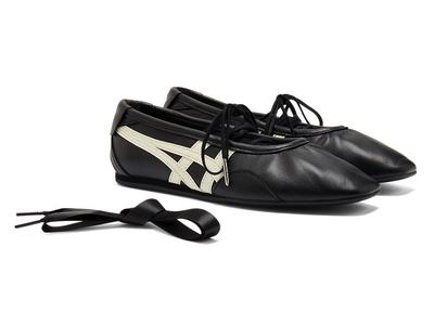 1182A704-001 1182A704-001 Onitsuka Tiger Femei Gymnarina Negru/Crem (Femei)