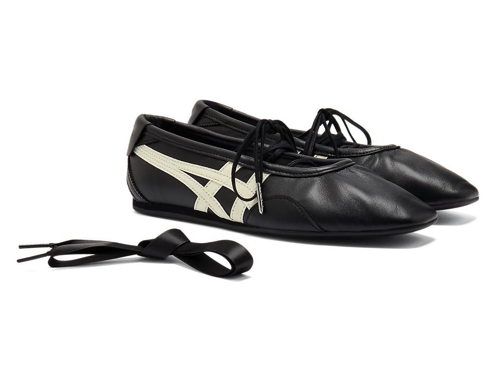 1182A704-001 1182A704-001 Onitsuka Tiger Women's Gymnarina Black/Cream (Women's)