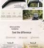 Electric Tricycle Rain Visor for Dongwei Q3: Four-Wheeled Vehicle Window Guard & Water Deflector Accessories.