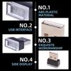 4x Mini USB LED Lumières d'Ambiance de Voiture Lampe Décorative Bleu et Rouge Violet Blanc Lumière Intérieure PC Portable Prise