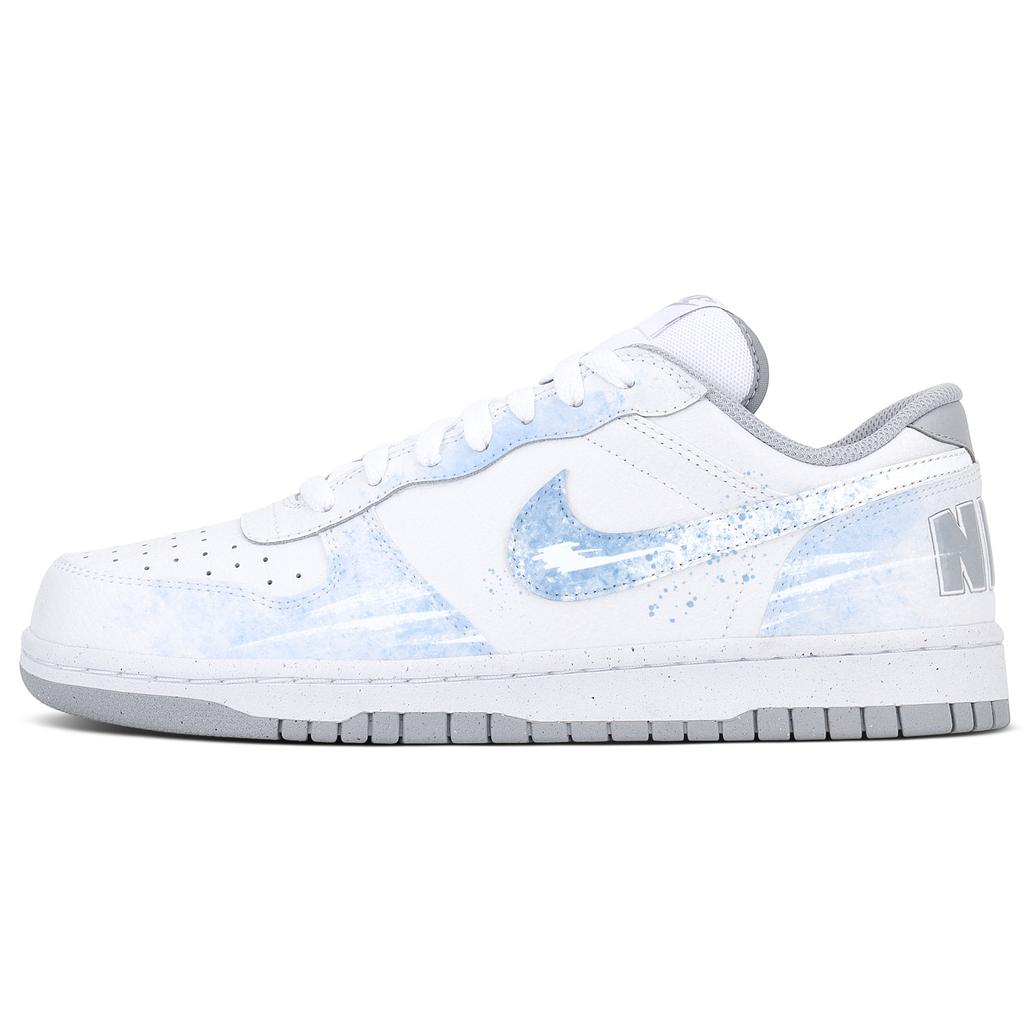 Nike Big Abrasion Resistant Lightweight Breathable Low top Skateboard Shoes Men's 355152-106(LD)