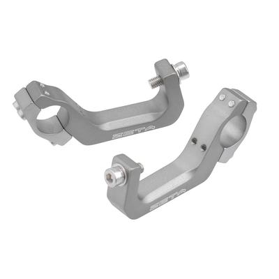 ZETA Racing Hand Guard Mount for Large Diameter (1.1 Inches (28.6 Mm) Bars, Long