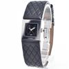 Used Chanel CHANEL H0116 Matelass Black Quartz Ladies Good Condition Watch N#147486