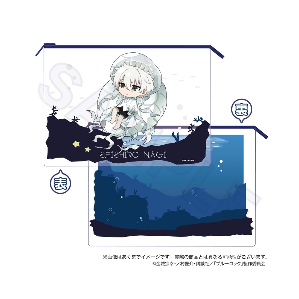 Blue Lock Nagi Seishiro Clear Pouch Jellyfish Ver.