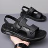 Men's Sandals Men's Trendy 2025 New Wear Wear Wear-resistant Beach Shoes Soft Sole Soft Surface Men's Cool Slippers 2025 Direct Sales