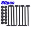 1-100pcs Nylon Cable Tie Buckle Pin Button Zip Ties Universal Self-Locking Fixed Tie Wires Fastening Straps Retainer Accessories