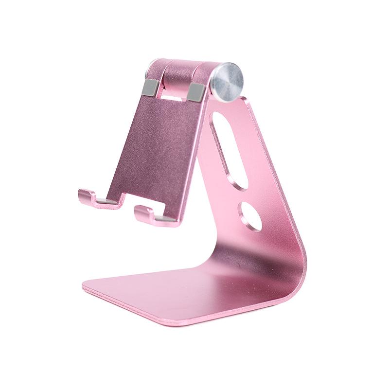 Aluminum Alloy Foldable Phone & Tablet Stand - Portable Desktop Holder
