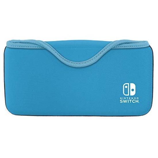 Licensed QUICK POUCH for Nintendo Switch Cerulean Blue [Nintendo Product] Lite,
