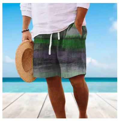 Summer 2025 New Basic Men s Casual Classic 3D Printed Pattern Outdoor Ball Sports Beach Shorts XS