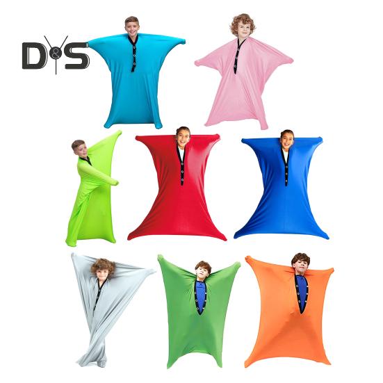 Dětská dynamická pohybová senzorická ponožka pro batolata chlapce dívky úleva od úzkosti stresu tělová ponožka děti celotělová zavinovací ponožka uklidňující terapeutická deka