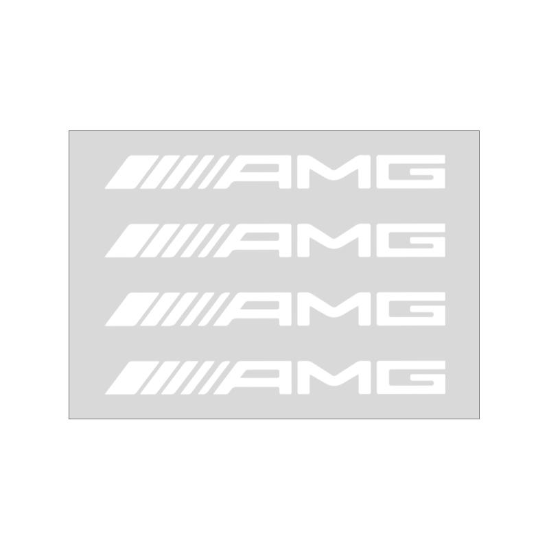 4Pcs Car Door Handle Stickers Tire Rear View Mirror Decals For Mercedes-Benz AMG C500 C200 C300 A B C E GLA CLA GLK GL ML GLE W204 W205 W211 W212 W213