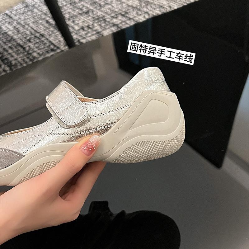 ~ Uncle's House Increases the Height of Mary Jane Women's Autumn New Versatile Casual Fashion Shoes