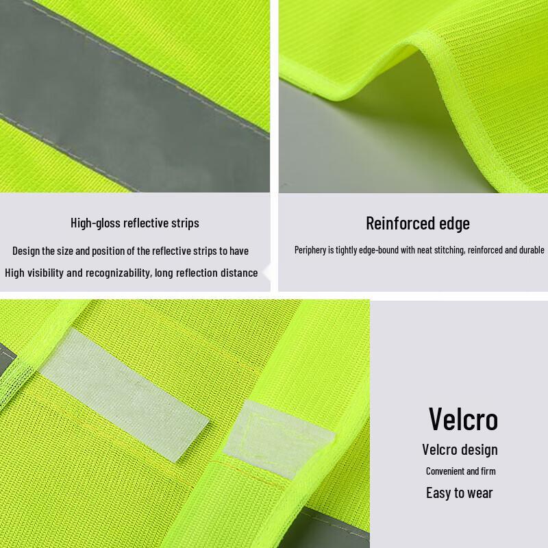 High-Visibility Reflective Safety Vest