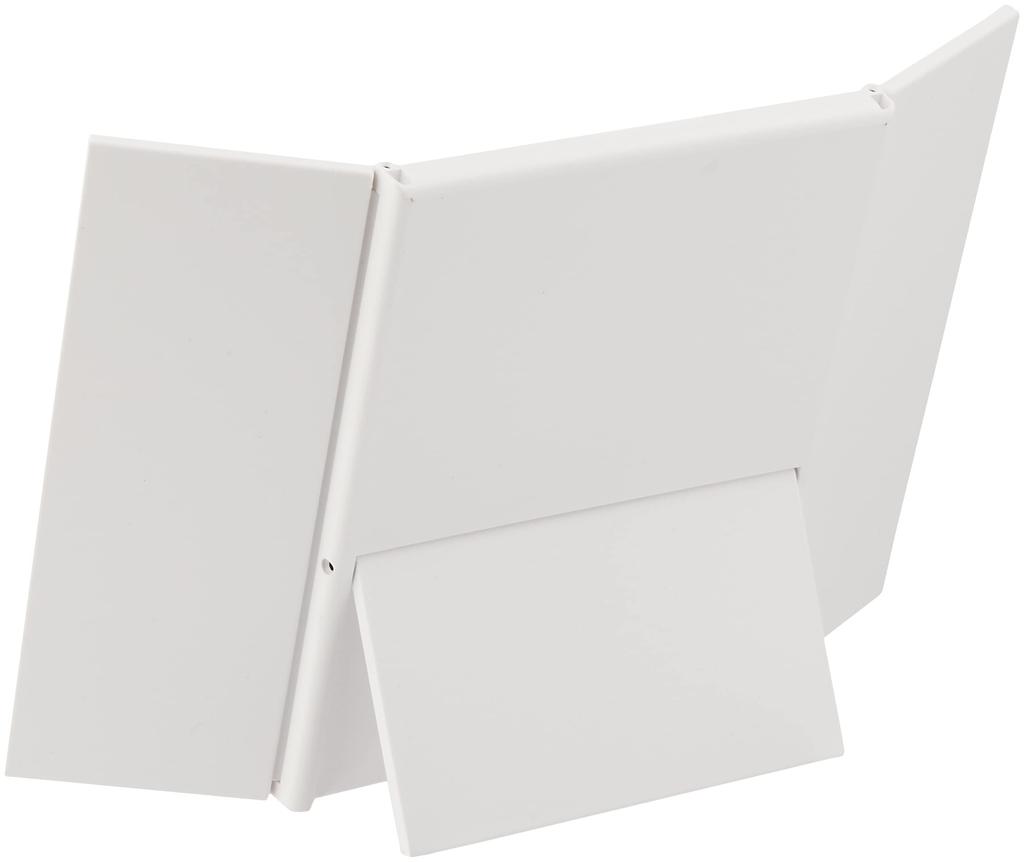 Yamamura Stand Mirror White x x Three-sided Y-1003 15.3 12.1 1.2cm