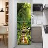 Decorative Fridge Vinyl Pared Wallpaper Wrap Refrigerator Sticker Door Cover Wall Stickers Home Decor For The Kitchen