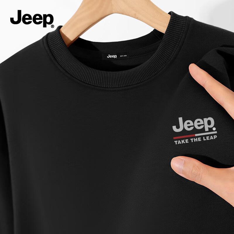 

JEEP Men s Breathable Cotton Blend Crewneck Sweatshirt XL