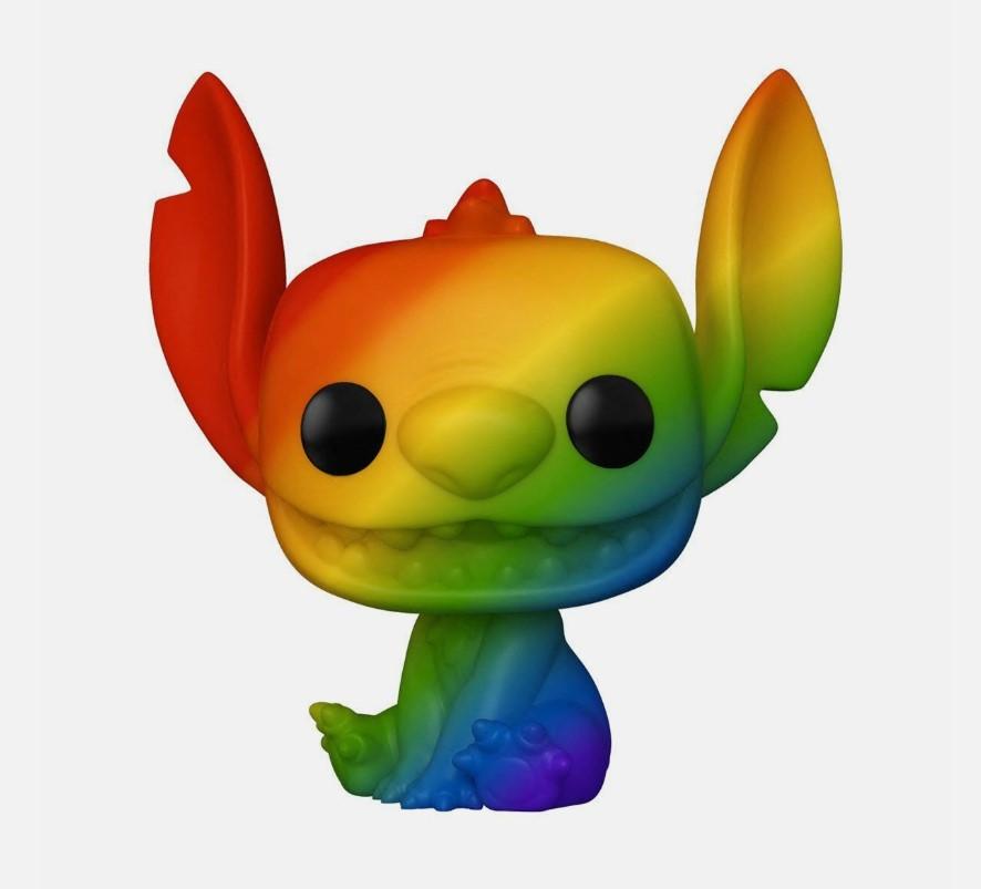 Стич фигурка фанко поп Лило и Стич Rainbow Stitch №1045 виниловая фигурка 10см