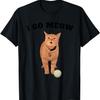 I Go Meow Cat Singing Meme T-Shirt The Kiffness per Uomo Donna