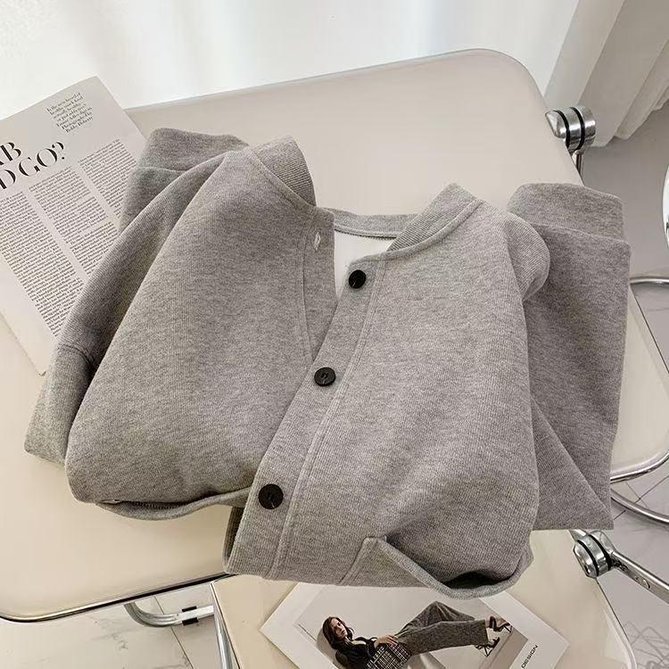 Women's Trendy Designer Baseball Jacket - 2026 Spring Arrival, Versatile & Loose Casual Top