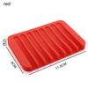 Home Improvement Bathroom Hardware Anti - Skidding Flexible Silicone Tray Soapbox Soap Dishes Plate Holder