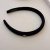 Autumn Winter 2024 Korean Style High Crown Macaron Color Headband for Women New Fashionable High-End Feel Hairband