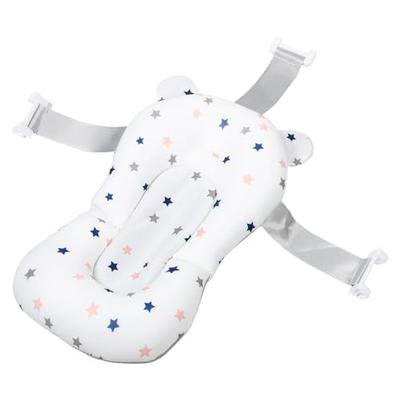 Almofada de Malha Antiderrapante para Banho de Bebê, Assento Seguro para Banheira para Recém-Nascidos e Crianças Pequenas, Tapete de Banho Confortável Antiderrapante para Meninos e Meninas