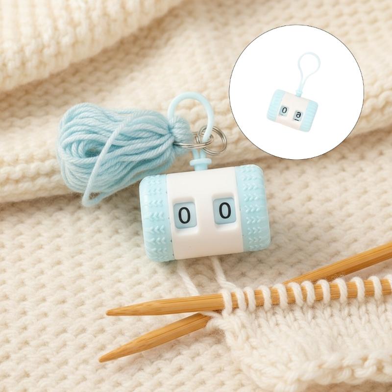 Vibranting Row Tracking Tool Plastic Knitting Accessory For Scarves Sweaters Blankets Handmade Sewing