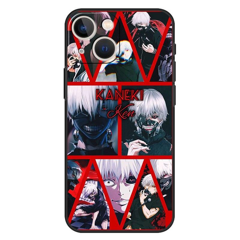 Case for Iphone 13 Pro Coque iPhone 11 12 Pro Max Cases Xr XS X 7 8 Plus 14 5 5s SE2020 Cover Tokyo Ghoul Equinox Flower