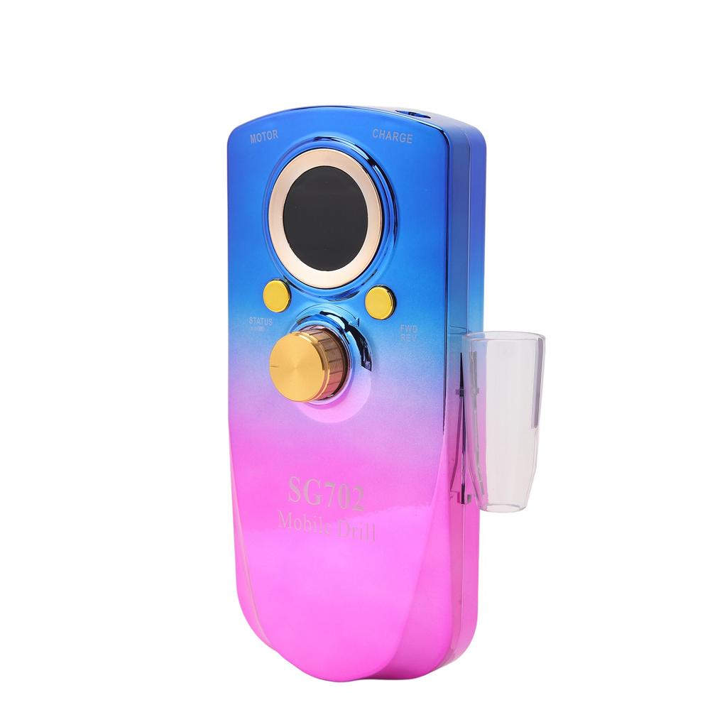 35000RPM Nail Drill Machine Polishing Grinding Electric Manicure File Tools for Nail Beauty Salon 100‑240VUS Plug