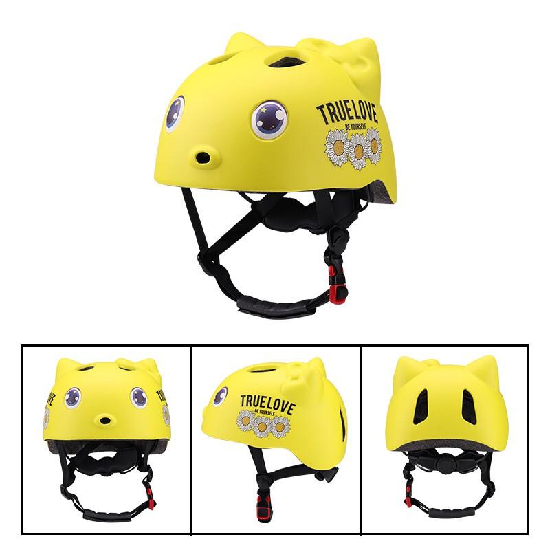 Kids Safety Helmet Bike Scooter Skateboard Balance Cartoon Design Lightweight Half Boys Girls Ages 3-8