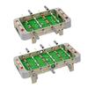 Desktop Soccer Table Foosball Soccer--Games Portable Wooden Two Hands for Outdoor Party Adults ,
