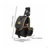 Rotating Tool Pouch Quick Release Electrician Bag Portable Utility Belt for Electricians,