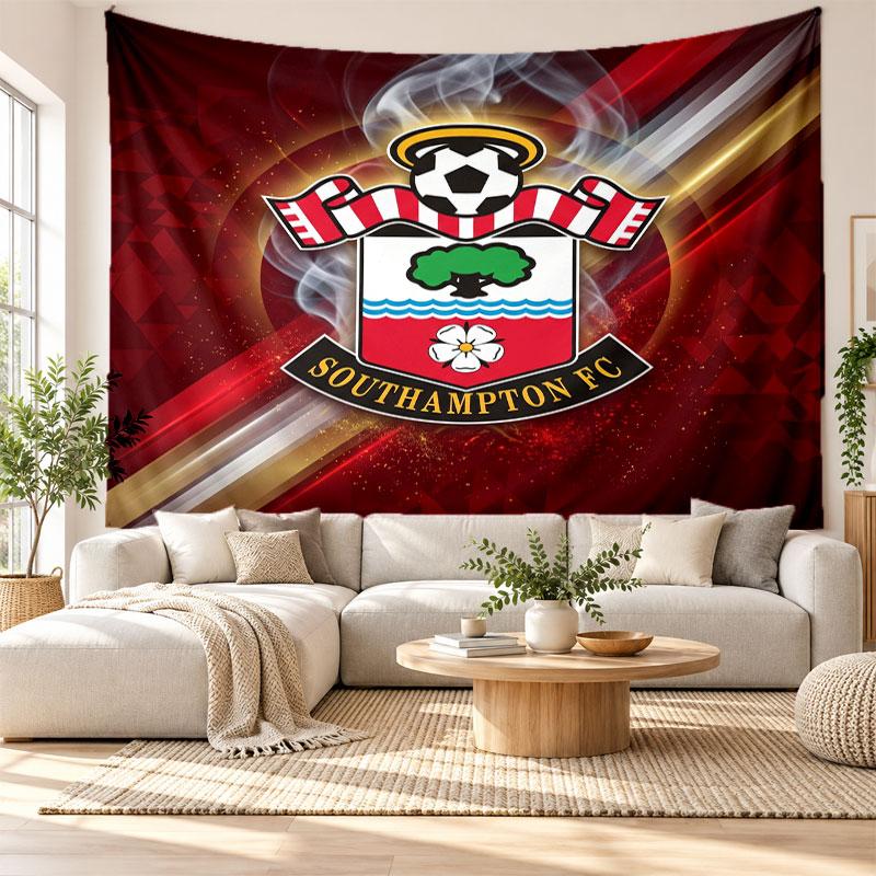 Arazzo da Parete Southampton, Appeso da Parete in Tessuto Morbido, Sfondo Decorativo per Camera da Letto Arte da Parete per la Casa