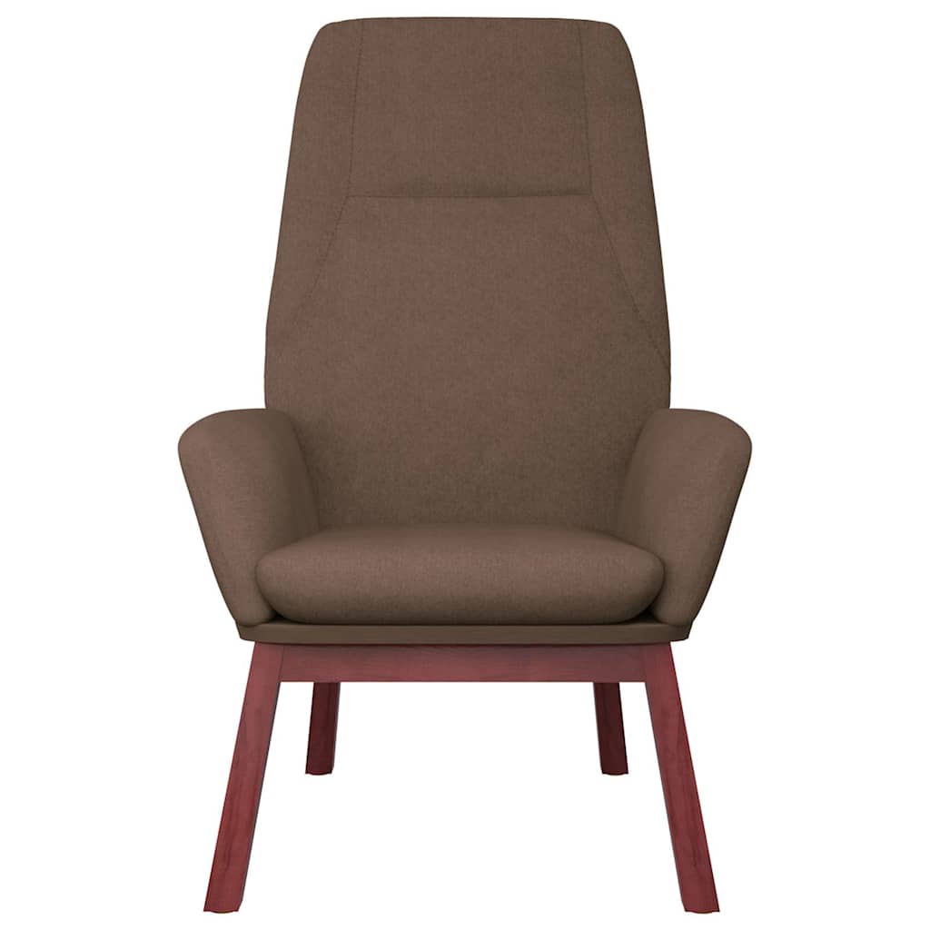 Recliner Chair with Ottoman Taupe Fabric