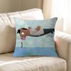 B BoJack Horseman Personalized Pillow Cover Kids Bedroom Wild Party Decor Pillowcase Kid Birthday Shower Gift
