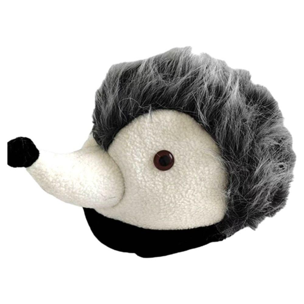 Photo Prop Dressing Up Hedgehog Hat Masquerade Unique Headgear Halloween Role Play Cute Cosplay Hat For Carnivals