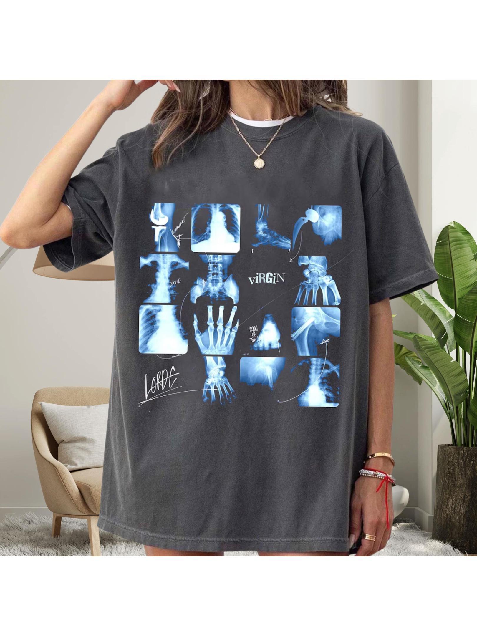 Lorde Ultrasound Tour Inspired Vintage TShirt Summer Unisexs and Womens Loose and Breathable Tshirt Top S