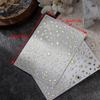 1Pc Bronzing Heart-Shaped Nail Stickers Gold And Silver Laser Butterfly Star Moon Glue Slider Diy Nail Accessories Decoration