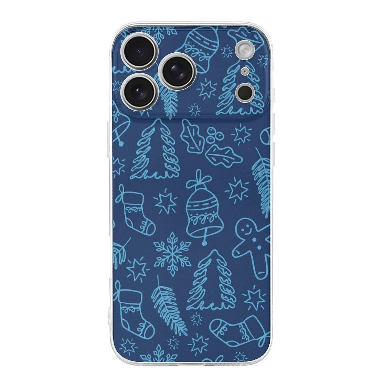 

1 шт. Мягкий ТПУ чехол для телефона iPhone 17/17Air/17Pro/17ProMax с защитой от падений, слоем против царапин и легким ежедневным захватом IPHONE-17ProMax белый