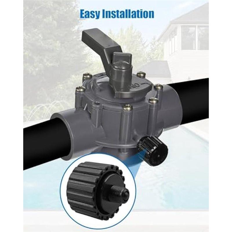 2025 Trend Grease Cup Kit 2133 O-Ring Pool Diverter Valve Rebuild Kit For Jandy 2 Way 3 Way 2 Port 3 Port