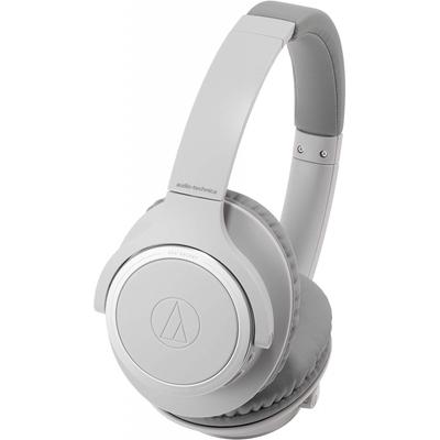 Audio Technica Ath Sr30bt Gy Wireless Headphones BlueTooth With Microphone Up To 70 Hours Playback Gray Ath Sr30bt Gy Gray