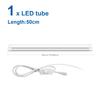 LED Under Cabinet Light 25W 50CM T8 LED Light Tube Aluminium Bar Ceiling Lamp For Study Shop Garage Workbench Warehouse Kitchen