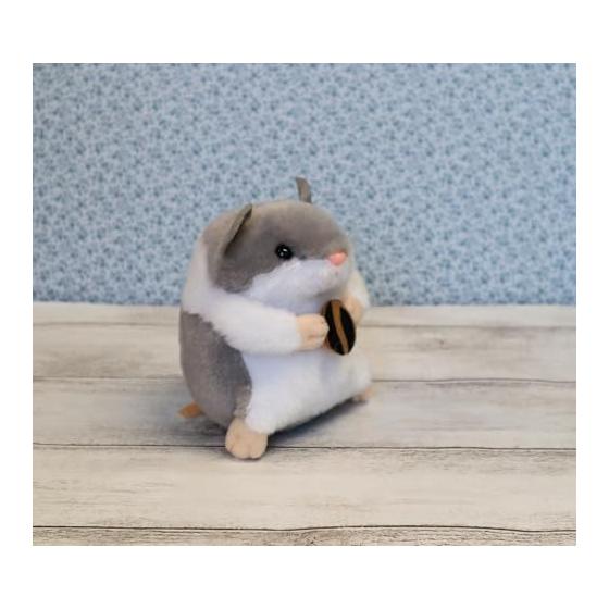 Take Off Plush Baby Palette Hamster Plush Gray