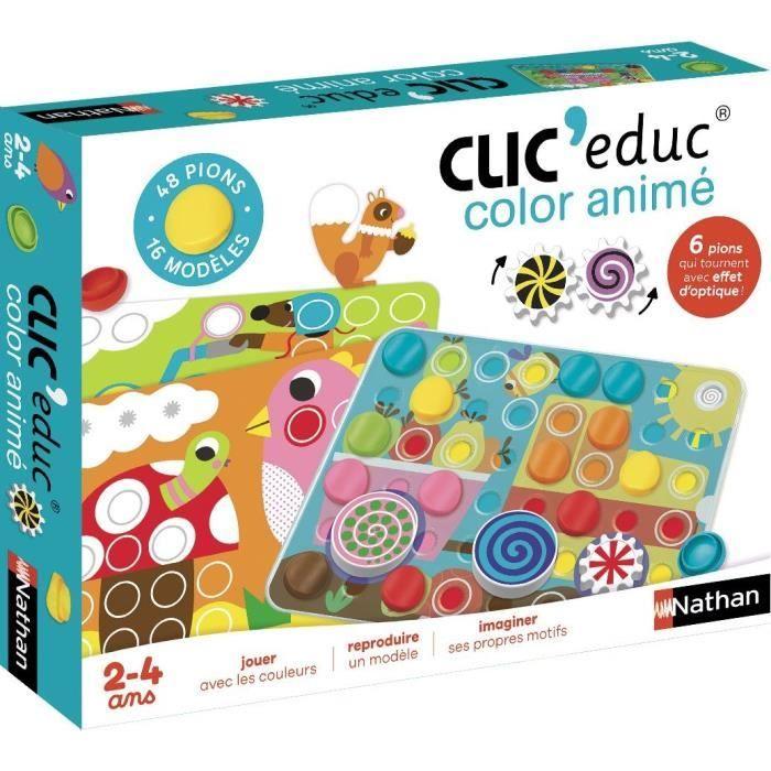 Nathan Clic Educ Color animiertes Lernspiel