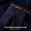 Blue 1:6 Scale Denim Jeans | FunctionalLooking Fly and Fastening, Contrast Stitching Details